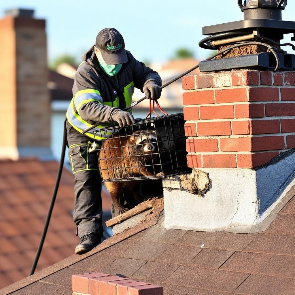 Animal Removal service by an experienced Toronto chimney technician