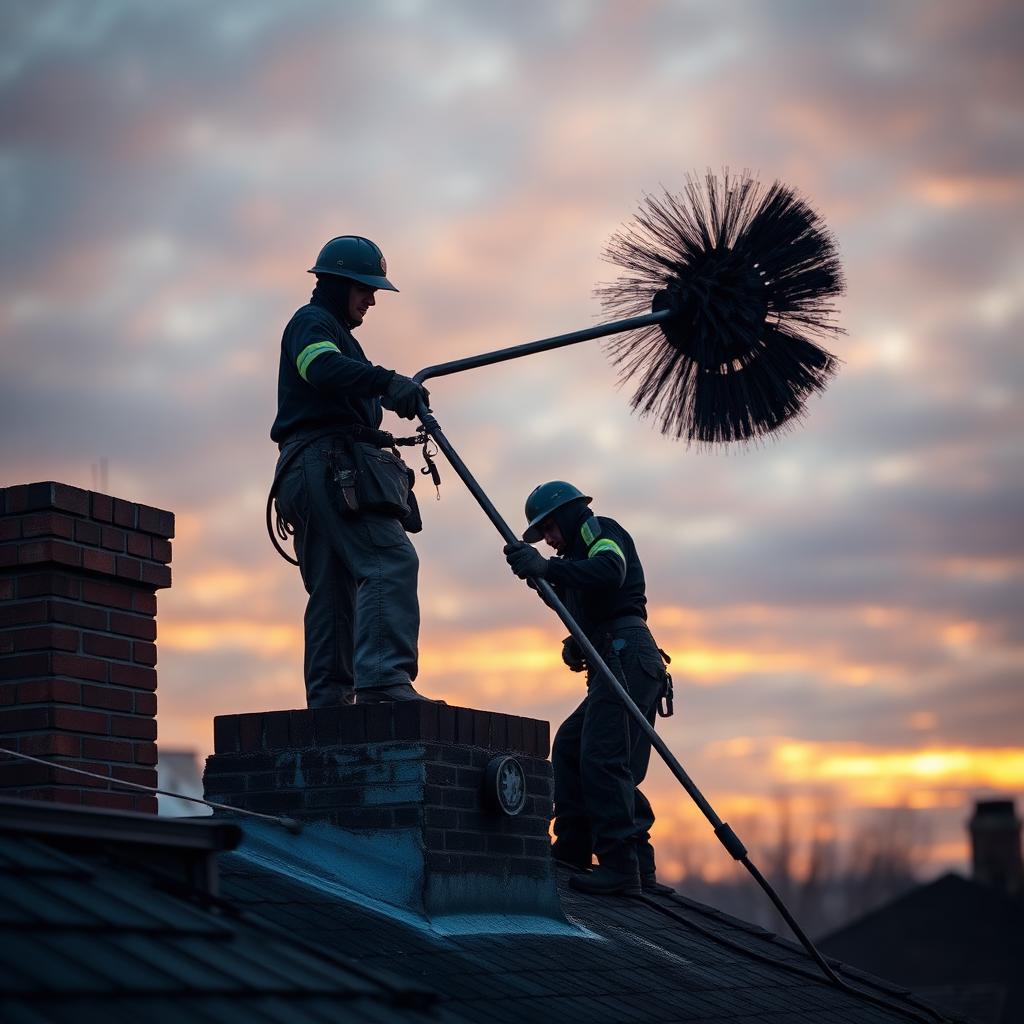 Chimney Cleaning service by an experienced Toronto chimney technician